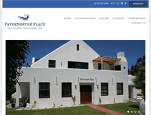 Tablet Screenshot of paternosterplace.co.za
